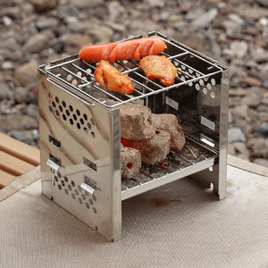 Premium Quality Portable Stainless Steel Folding Grill <b>for</b> Outdoor BBQ <b>Cooking</b> Quality Outdoor <b>Stove</b> <b>for</b> <b>Camping</b> - Product Image 3