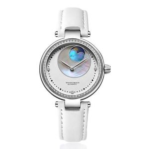 Montre-bracelet mécanique pour femme avec cadran en nacre, étanche, avec diamants, montre mécanique automatique - Product Image 4