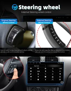 2023ใหม่7นิ้วแอนดรอยด์10 Carplay 3 + 32G BT 5.0คอนโซลรถยนต์ HD 1 DIN AM วิทยุ FM สำหรับรถรุ่นสากล