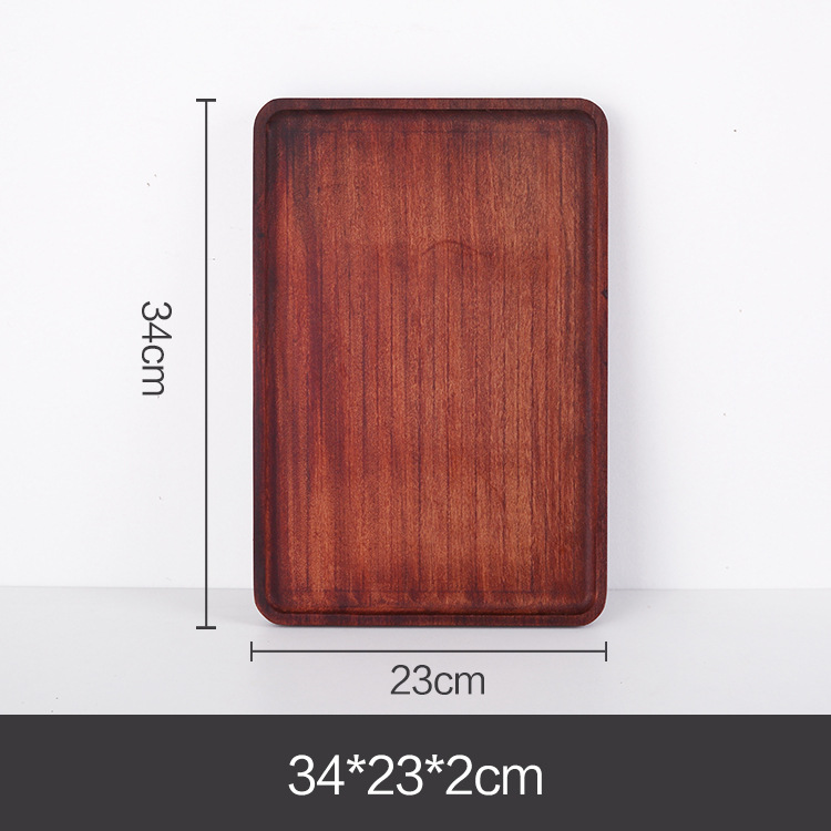Sapele Square Plate 34*23*2cm