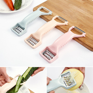Éplucheur multifonction à double tête, éplucheur de fruits et légumes épaissi pour la maison, râpe de cuisine, pour fruits et légumes - Product Image 2