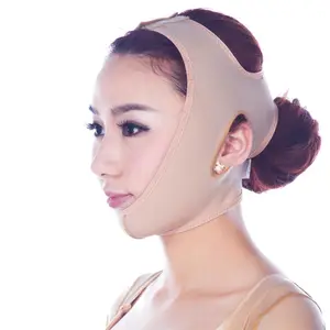 Neck and Chin Compression Garment Wrap Face Slimmer Chin Lifting Post Surgical Chin Strap Bandage for Women