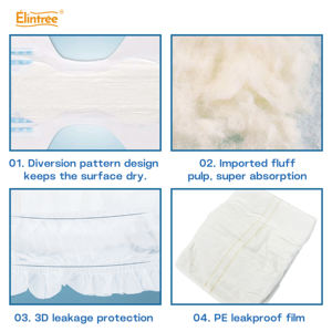 منتجات النظافة الألمانية من المصنع رخيصة الثمن حفاضات الكبار بالجملة حفاضات كبار السن بانت المتاح حفاضات الكبار - Product Image 4