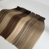 Extensions de cheveux Remy européennes double drawn invisibles et sans couture, qualité supérieure 12A, douces, saines et lisses, vente en gros d'usine, fournisseur OEM