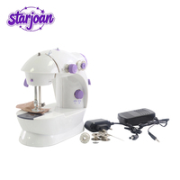 Machine à coudre électrique avec lumière LED, mini-machine à couper les fils 202, vente en gros d'usine, distributeur de machines à coudre