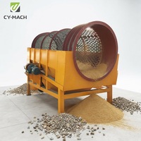 Séparateur de sable et de gravier de rivière CY-MACH pour la construction, tamis rotatif professionnel pour agrégats de pierre