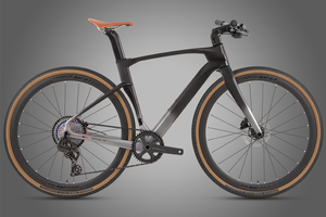 Bicicleta de Gravel V3 700c, Bicicleta de Carretera de Carbono, Conducción Suave, Diseño Ligero que Mejora la Velocidad - Product Image 3