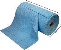 Rouleau de chiffons de nettoyage en microfibre perforés personnalisés, réutilisables, détachables, serviettes de cuisine lavables, alternative au papier essuie-tout, en vrac