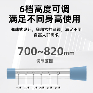 รถช่วยเดินสแตนเลส Joy Point ปรับระดับความสูงได้ พับเก็บได้ ป้องกันการลื่น - Product Image 2
