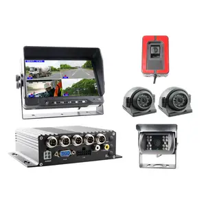 Factory Suppliers Vehicle Mobile DVR Cam GPS Tracking 4G Wifi HDD 1TB 1080P MDVR