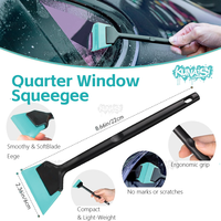 Kit d'outils professionnels KUNAISI 9 pièces pour l'installation de film de protection de voiture (PPF) et de film teinté pour vitres, avec raclette et spatule pour vinyle