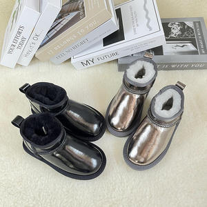 Botas de Nieve <span class=keywords><strong>XUFA</strong></span> BB100 Clásicas para Niños, Cálidas, de Piel Sintética, Impermeables, con Entresuela de Goma, Forro de Felpa, Parte Superior de Piel Vacuna - Product Image 3