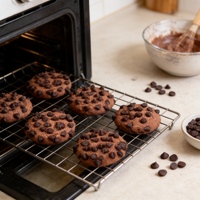 Collations asiatiques Emballage personnalisé Logo Biscuits au chocolat croustillants et décadents pour les voyages et les pique-niques