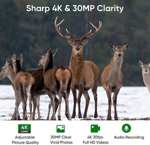 <span class=keywords><strong>Prix</strong></span> usine Wifi Caméra WiFi830Pro 30MP/4K Caméra <span class=keywords><strong>de</strong></span> piste <span class=keywords><strong>de</strong></span> <span class=keywords><strong>chasse</strong></span> étanche pour la vente en gros - Product Image 4