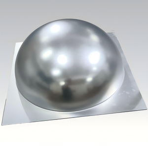 High Reflective Eco-Friendly Lightweight Frameless Art Deco Giant Dome Bubble Convex Shatterproof Acrylic Silver <b>Mirror</b> Wall - Product Image 2