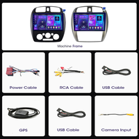 Radio para Auto Android para MAZDA 323/ HAIMA FREEMA/ FORD LASER 2002-2008, Reproductor Multimedia GPS con Video, Carplay y Navegación
