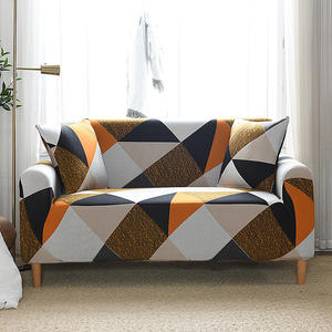 Sarung Sofa <span class=keywords><strong>3</strong></span> tempat duduk, pelindung Sofa elastis bentuk I penuh regang tinggi <span class=keywords><strong>2</strong></span> dudukan tahan air - Product Image 1