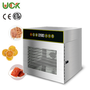 Deshidratador de Alimentos de Acero Inoxidable de Alta Calidad con 8 Bandejas, Deshidratador de Frutas para el Hogar, Apto para Tomate, Pimiento, Jengibre y Hierbas - Product Image 1