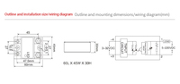 Relais statique monophasé DC-DC (SSR) 10A 25A 40A 60A 80A avec indicateur LED pour contrôle d'interrupteur de puissance en automatisation industrielle