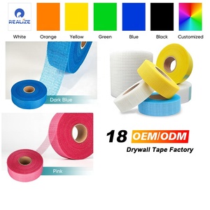 कारखाने थोक प्रतिरोध नमी मोल्ड फाइबरग्लास जाल टेप जिप्सम बोर्ड संयुक्त टेप फाइबरग्लास स्व चिपकने वाला जाल - Product Image 1