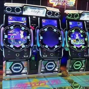 เครื่องเล่นเกมเต้นรำแบบใหม่ รุ่น Dance Cube สำหรับสองคน ใช้มือผลักเล่น - อุปกรณ์เกมสำหรับเกมเต้นรำ - Product Image 4