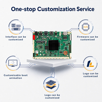 Placa Base Android Rockchip RK3576 Quad A72 LPDDR4 4GB EMMC 64GB WIFI BT LAN Android 14 para Desarrollo Industrial