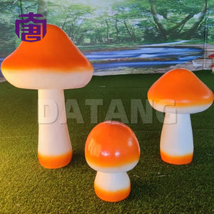Luces LED con Forma de Hongo 3D Personalizadas, IP65, Material de Resina Transparente y Fibra de Vidrio, para Exteriores, Paisajes, Halloween y Festivales - Product Image 4