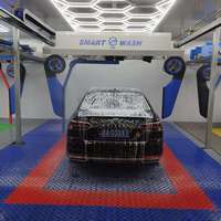 Machine de lavage de voitures électrique automatique sans contact BoYou S360pro 2026, vente directe usine, faible coût d'exploitation, haute pression