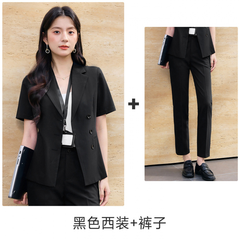 Black suit pants