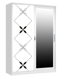 Nouvelle conception de meubles de chambre à coucher, armoire avec portes coulissantes et commode - Product Image 4