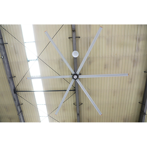 Ventilador Industrial HVLS de Accionamiento Directo de Alta Calidad, 5500 mm, 6 Aspas, Sin Engranajes, Metálico, con Control Remoto, Modelo RDF-55D6A2 para Geometrías Industriales - Product Image 2