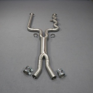 Tuyaux d'échappement intermédiaires de course en acier inoxydable à longueur égale de 2,99 po pour BMW G80 M3 G82 G83 M4 S58B30A 3.0T 2021-2023 - Product Image 4