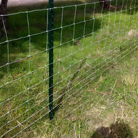 Clôture tissée galvanisée ZL-1441 pour bétail - Grillage en fil de fer robuste pour l'élevage de cerfs et de moutons