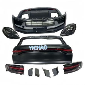 Paquete de actualización para <span class=keywords><strong>Macan</strong></span>, incluye faros delanteros, luces traseras, parachoques delantero, parachoques trasero, portón trasero - Product Image 1