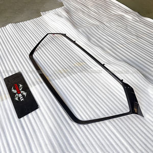 Grille avant en carbone sec de haute qualité pour Audi <span class=keywords><strong>RS6</strong></span> C8 Avant Wagon 2019-2021 Cadre de calandre avant - Product Image 3