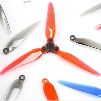 Accessoires et pièces détachées pour drone FOXEER : Kit d'hélices de moyeu de 7,5 mm de hauteur, pas 5.1, hélices de moyeu de 7 pouces pour Foxeer Dalprop Fold F7 V3