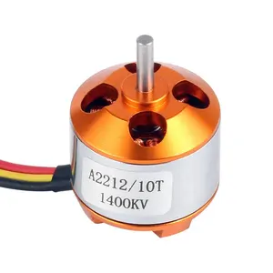 आर सी <span class=keywords><strong>Brushless</strong></span> मोटर जल्द चलनेवाला <span class=keywords><strong>Brushless</strong></span> डीसी मोटर धातु निविड़ अंधकार स्थायी चुंबक A2212 930KV <span class=keywords><strong>1000KV</strong></span> 1400KV 1800KV 2200KV 2450KV - Product Image 2