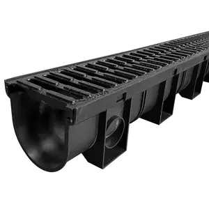 Trench Drain Linear Drainage Channels with Ductile Iron Gratings and Drainage Cover