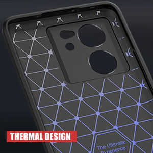 Housse d'armure antichoc pour Xiaomi 13T <span class=keywords><strong>Redmi</strong></span> K60 Ultra Note 13 12 Pro 12C Soft Classic Luxury Brand Carbon TPU Mobile Phone Case - Product Image 2