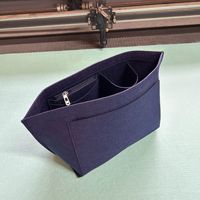 Sac à cosmétiques en feutre, sac de voyage en forme de chausson, sac Longchamp, sac intérieur multi-compartiments, sac de rangement de grande capacité