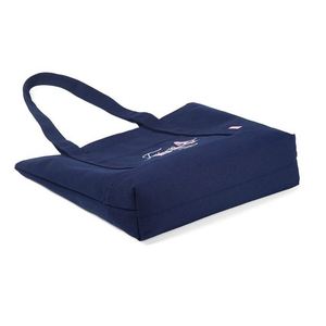 Sac de plage tendance en coton grande taille avec logo personnalisé, fourni par l'usine - Product Image 4