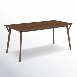 Elegant Wood Dining <b>Table</b> Contemporary Wooden Furniture for Residential Restaurant and Commercial Dining Spaces - Product Image 5