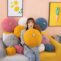 Coussin en peluche de décoration de maison nordique créative personnalisée citrouille jouets oreiller