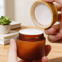 Kit d'emballage cosmétique en bambou pour tubes de rouge à lèvres, palettes de fards à paupières, boîtes de poudre et pots de mascara - Vente en gros