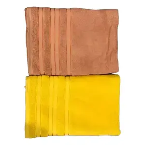 Toallas de Baño Cotonella 100% Algodón con Borde, Colores Surtidos, Rectangulares, Tejidas, para Adultos - Product Image 1