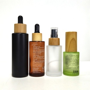 ขวดแก้วทรงแบนสีชมพูแบบกำหนดเองขนาด 1 ออนซ์ พร้อมหลอดหยด 30 มล. 50 มล. สำหรับบรรจุเซรั่มบำรุงผิวหน้า น้ำมันหอมระเหย บรรจุภัณฑ์สำหรับผลิตภัณฑ์ดูแลผิว พร้อมบริการสกรีนพิมพ์ - Product Image 6