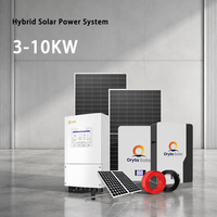 Sistem Tenaga Surya Hibrida Oryta 3-10KW untuk Rumah dengan Kit Penyimpanan Energi Surya, Baterai LiFePO4, dan Panel Surya yang Dapat Ditumpuk