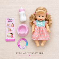 Vente en gros de poupées interactives pour bébés de 12 pouces, Ruby avec 12 sons, fabricant de poupées en vinyle OEM ODM, certifié EN71 BSCI