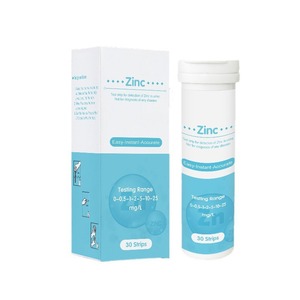 แผ่นทดสอบปัสสาวะซิงค์ 30 ชิ้น ชุดตรวจวินิจฉัยที่แม่นยำและใช้งานง่าย ช่วงการทดสอบ 0-25 มก./ลิตร - Product Image 4