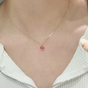 Collier avec bague en diamant jaune taille oreiller, en argent pur S925, diamant de haute qualité riche en carbone, bague de clavicule avec zircon principal - Product Image 3